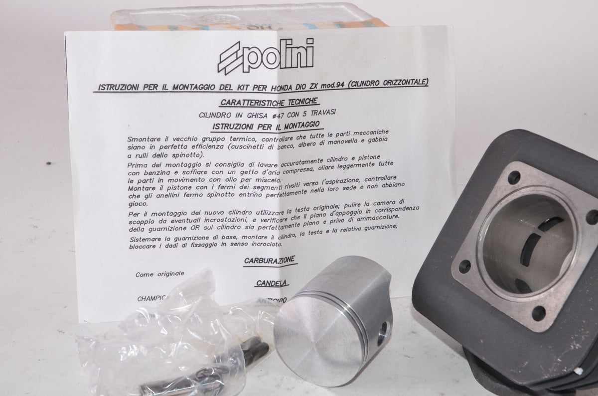 Polini 47mm Cylinder Kit for Honda Dio 3 ZX (AF34/35) – Pike Cycles