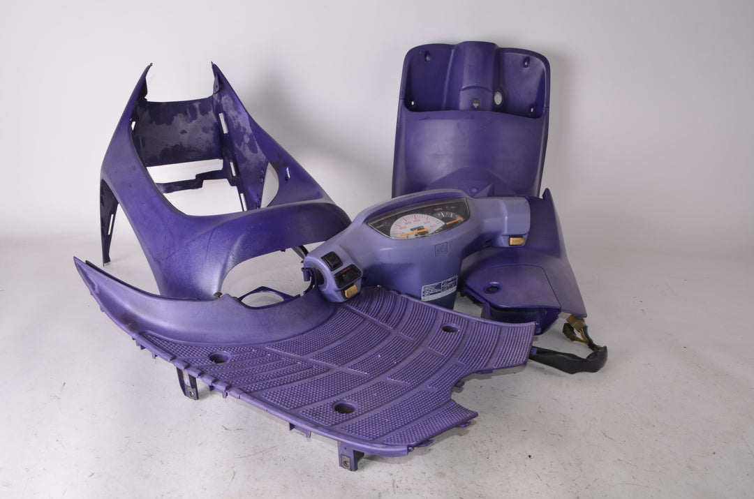 Honda Dio 2 ZX Purple Inner Plastics – Pike Cycles